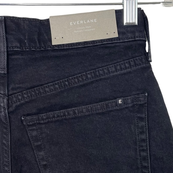 Everlane Original Cheeky Jean Low-Stretch Coal Black NWT - Picture 8 of 14